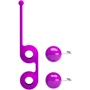 Вагинальные шарики Pretty Love Kegel Tighten Up III Purple