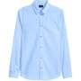 Рубашка H&M 4522444 48 голубая с длинным рукавом: Длина рукава Длинный