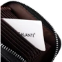 Жіночий гаманець для банківських карт Amelie Galanti чорний (A961001-black): Матеріал Натуральна шкіра