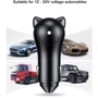 Зарядний пристрій Baseus USB Car Charger Adorkable 2xUSB 3A White (CCALL-DM01) фото 6