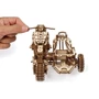 Механічний 3D пазл Ugears Мотоцикл Scramber з коляскою (6336921) фото 19