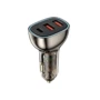 Зарядное устройство WIWU Car Charger 2xUSB+USB-C Geek Wi-QC013 90W Black: Тип автомобильное