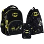 Набор Kite рюкзак + пенал + сумка для обуви 556 DC Batman (SET_DC25-556M)