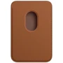 Чехол для iPhone Apple Leather Wallet with MagSafe Saddle Brown (MHLT3): Материалы кожа