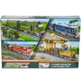Конструктор ZIPP Toys Поезд DF2159 с рельсами зеленый