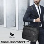 Сумка для ноутбука Promate 15.6" Satchel-MB Black (satchel-mb.black): Матеріал полиэстер