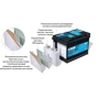 Автомобільний акумулятор EXIDE 6СТ-60 АзЕ START-STOP AGM EK600: Ємність, Ач 60