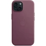 Чохол для iPhone Apple iPhone 15 FineWoven Case with MagSafe - Mulberry (MT3E3ZM/A) фото 5