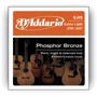 Струна для гитар Струны D`ADDARIO EJ15 PHOSPHOR BRONZE EXTRA LIGHT 10-47: Тип Комплект струн
