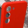 Чехол для телефонов Lakshmi Case Silicone Cover Full Camera Red for Samsung S926 Galaxy S24 Plus: Пленка в комплекте нет