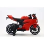 Мотоцикл Kidsauto Ducati Style 12V красный лак: Материал колес резина