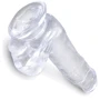 Фаллоимитатор Pipedream King Cock Clear 6" Cock with Balls (PD575220)