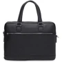 Мужская сумка-мессенджер Borsa Leather черная (K16613-1-black)