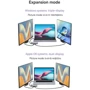 Адаптер Baseus Adapter Metal Gleam Series USB-C to HDMI+3xUSB3.0+PD+VGA+RJ45 Gray (WKWG040013) фото 11