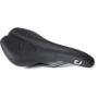 Седло Green Cycle Active Air 160, стальные рейлы, черное (SAD-14-21)
