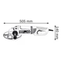 Шлифмашина угловая (болгарка) Bosch GWS 24-230 JVX (0601864504): Макс. частота вращения диска 6500 об/мин
