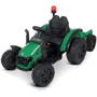Детский электромобиль Bambi Racer трактор с прицепом, зеленый (M 4573EBLR-5)