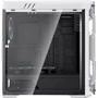 Корпус GameMax G510 Optical White: Материал передней панели пластик и сталь