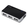 Адаптер Digitus Adapter USB to 4хUSB Black (DA-70220)