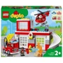Конструктор LEGO DUPLO Пожарная часть и вертолет (10970)