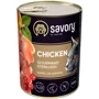 Влажный корм Savory для стерилизованных котов с курицей 400 г (30761)