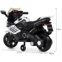 Детский электромотоцикл 2 колесный Bambi Racer BMW белый (M 3582EL-1): Материал корпуса пластик