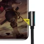 Кабель Baseus Cable USB-C to USB-C Legend Elbow 100W 2m Black (CATCS-A01) фото 3