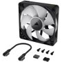 Кулер Corsair iCUE Link RX140 RGB PWM (CO-9051019-WW): Уровень шума, dB 10-36