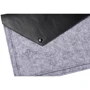 Gmakin Cover Envelope Felt Black/Grey with Snap (GM13-15) for MacBook Pro 15/Pro 16: Колір сірий (Space Gray)