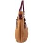 Женская сумка тоут Laskara светло-коричневая (LK-10244-straw-cognac): Тип ручки Длинная ручка, С двумя ручками, Плечевой ремень, Со съемным ремнем