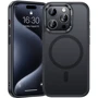 Чехол для iPhone Benks MagClap Mist Protective Black Titanium for iPhone 15 Pro Max