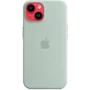 Чохол для iPhone Apple for iPhone 14 Silicone Case with MagSafe Succulent (MPT13) : Тип аксесуара чехол