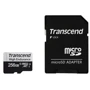 Карта пам'яті Transcend 256GB microSDXC Class 10 UHS-I U3 V10 High Endurance + adapter (TS256GUSD350V): Тип карти MicroSDXC