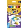 Карандаши цветные акварельные BIC Evolution Aquacouleur 12 цветов (3270220000280)