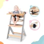 Стульчик для кормления с подушкой Kinderkraft Enock Gray Wood (KHENOC0PGRY0000) фото 7