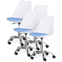Детское кресло Evo-Kids Capri White / Blue 4 шт. (H-231 W/BL -Х4)