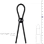 Эрекционное кольцо Nexus FORGE Single Adjustable Lasso Black