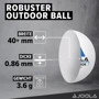 Набор для настольного тенниса Набор для настольного тенниса Joola Vivid Outdoor 2 Bats 3 Balls (51010) фото 6