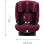 Автокрісло Britax Römer EVOLVAFIX Dusty Rose (2000039709): Регулювання высота подголовника, наклон спинки, высоты внутренних ремней