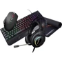 Комплект проводной GamePro GS1252 (клавиатура мышь и наушники): Подключение проводное