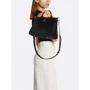 Женская сумка тоут Furla Palazzo S Tote черная (WB00345AX0732O6000): Тип ручки Со съемным ремнем, Плечевой ремень, Короткая ручка