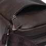 Мужская сумка планшет Borsa Leather коричневая (K11027-brown): Фактура Матовая, Зернистая