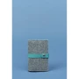 Женская обложка для паспорта BlankNote 1.1 бирюзовая (BN-OP-1-1-felt-tiffany): Формат кошелька Вертикальный
