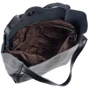 Женская сумка шоппер Borsa Leather черная (10251-black): Пол Женский