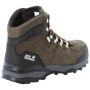 Ботинки Jack Wolfskin Refugio Texapore Mid M 4049841-4287 41 хаки натуральная замша зимние фото 3