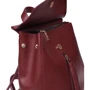 Женский рюкзак Ricco Grande бордовый (1L915-burgundy): Фактура Матовая, Зернистая