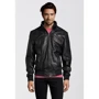 Кожаная куртка Bruno Banani 54996021 56 черная демисезон