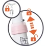 Детский металлический велосипед Smoby 3 в 1 Би Муви Комфорт с ручкой, розовый (740415): Тип Велосипед-каталка