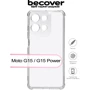 Чехол для телефонов BeCover TPU Case Anti-Shock Clear for Motorola G15 / G15 Power (713471)