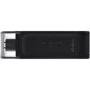 USB-флешка Kingston 64GB DataTraveler 70 Type-C Black (DT70/64GB): Стандарт USB USB Type-C